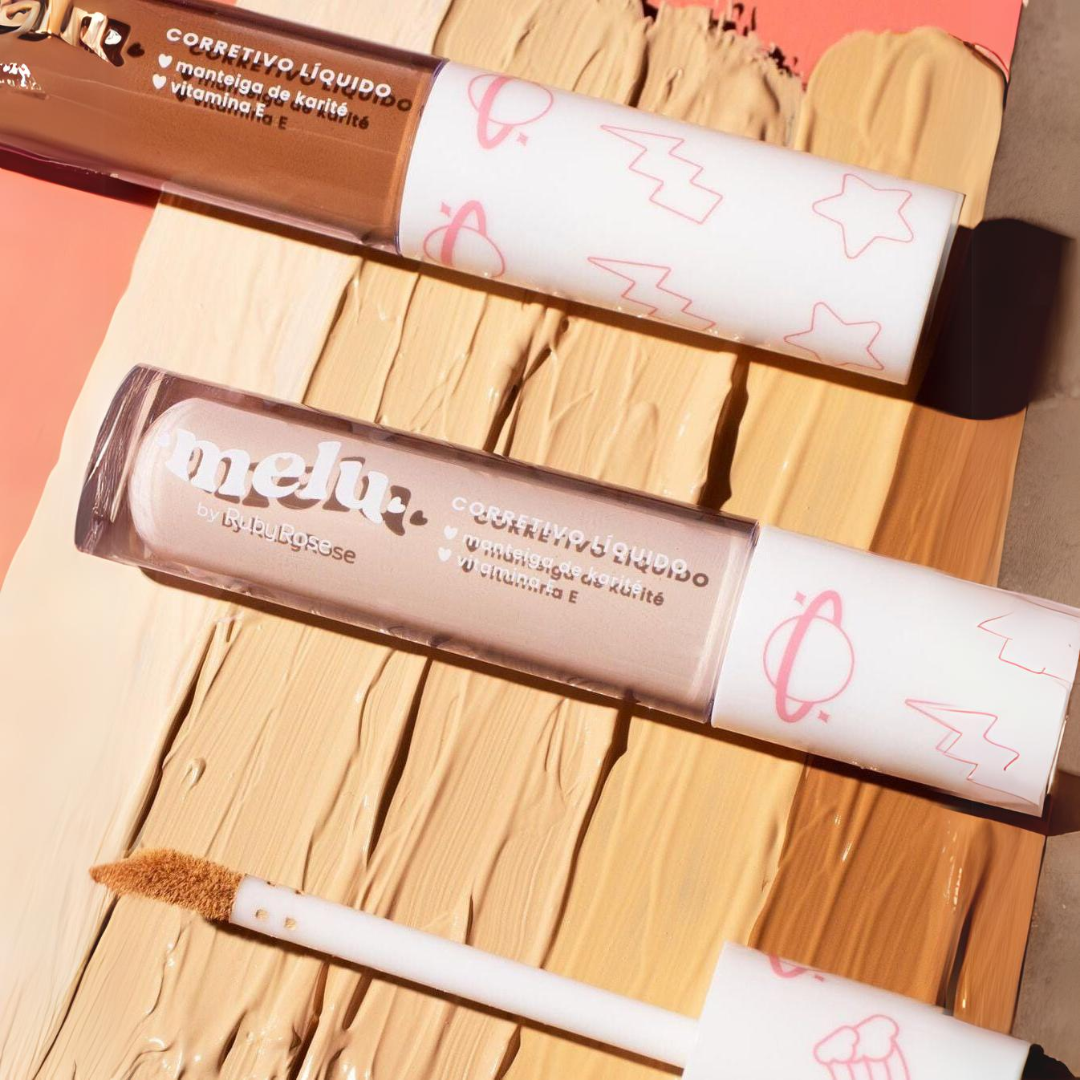 O Corretivo Liquido melu by Ruby Rose é perfeito para corrigir olheiras, manchas e espinhas, deixando a pele mais uniforme e com acabamento impecável.