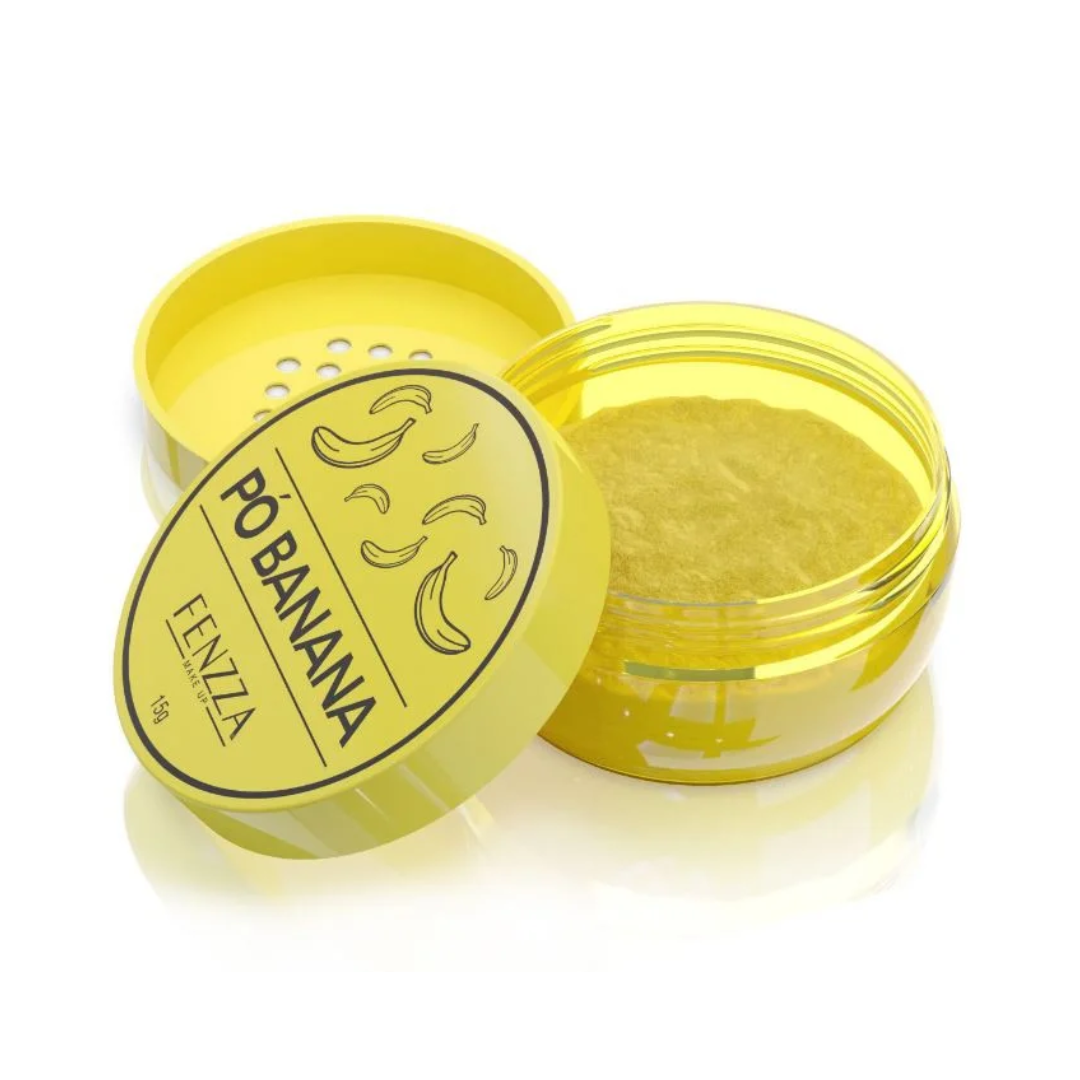 O Pó Banana da Fenzza ele é um pó solto e super fininho. Formulado com pigmentos micronizados o que ajuda na aplicação e no acabamento da maquiagem.