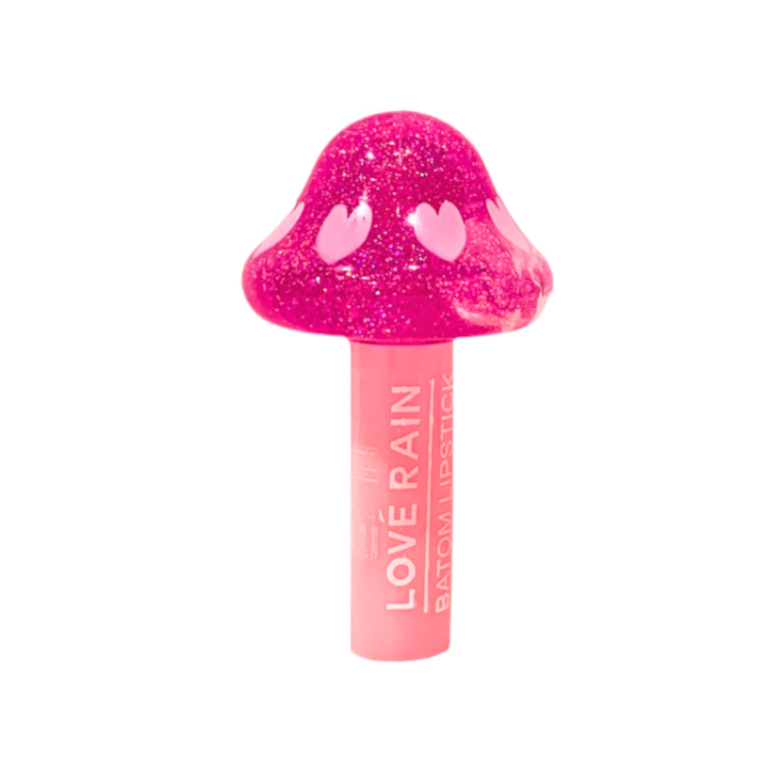 Experimente o Batom Gloss Lipstick Cogumelo Lové Rain e se apaixone! Com suas lindas variações translúcidas e brilhantes, ele hidrata os lábios e dá um toque rosado perfeito para o dia a dia. Sua embalagem é simplesmente encantadora.