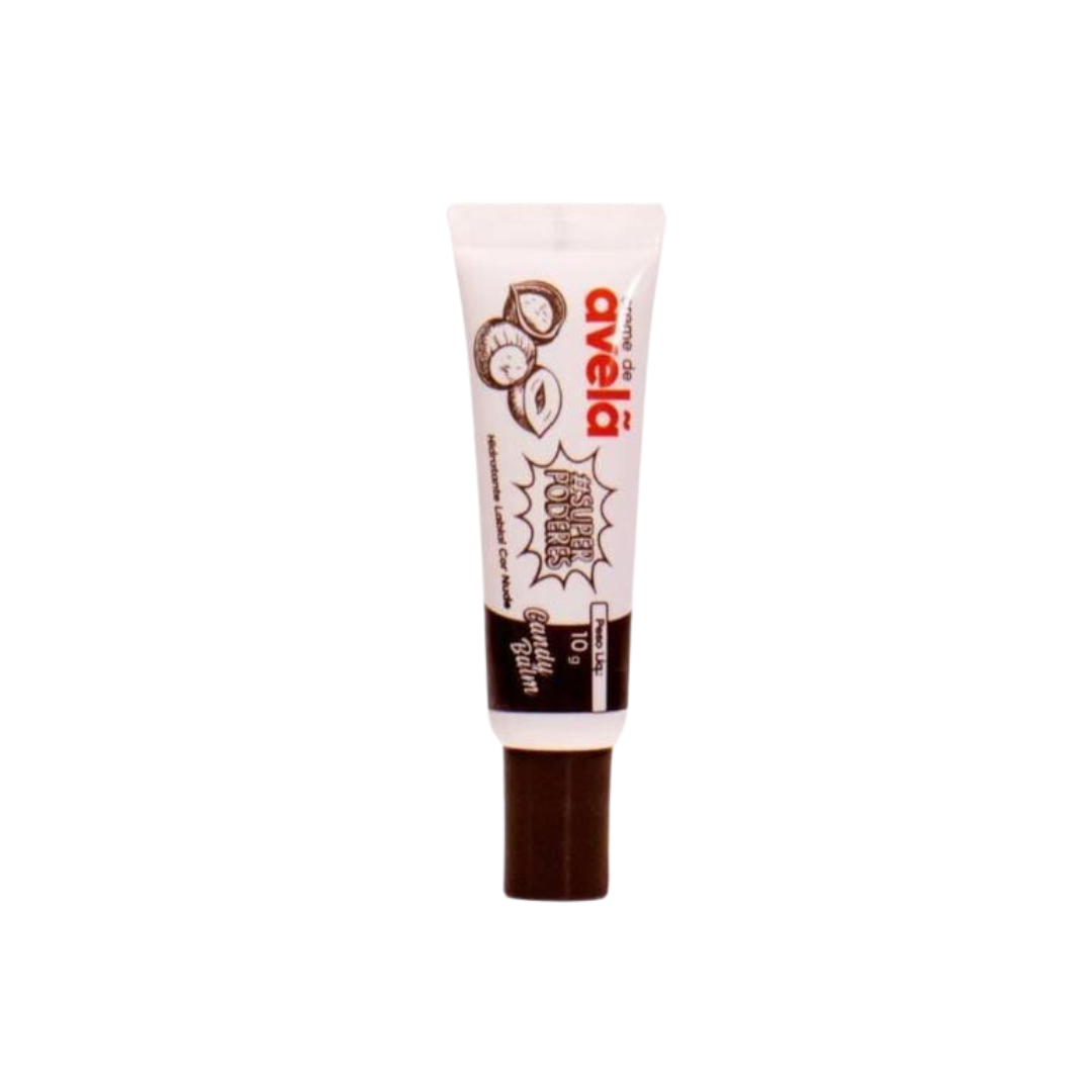 Candy Balm Hidratante Labial Creme de Avelã Super Poderes