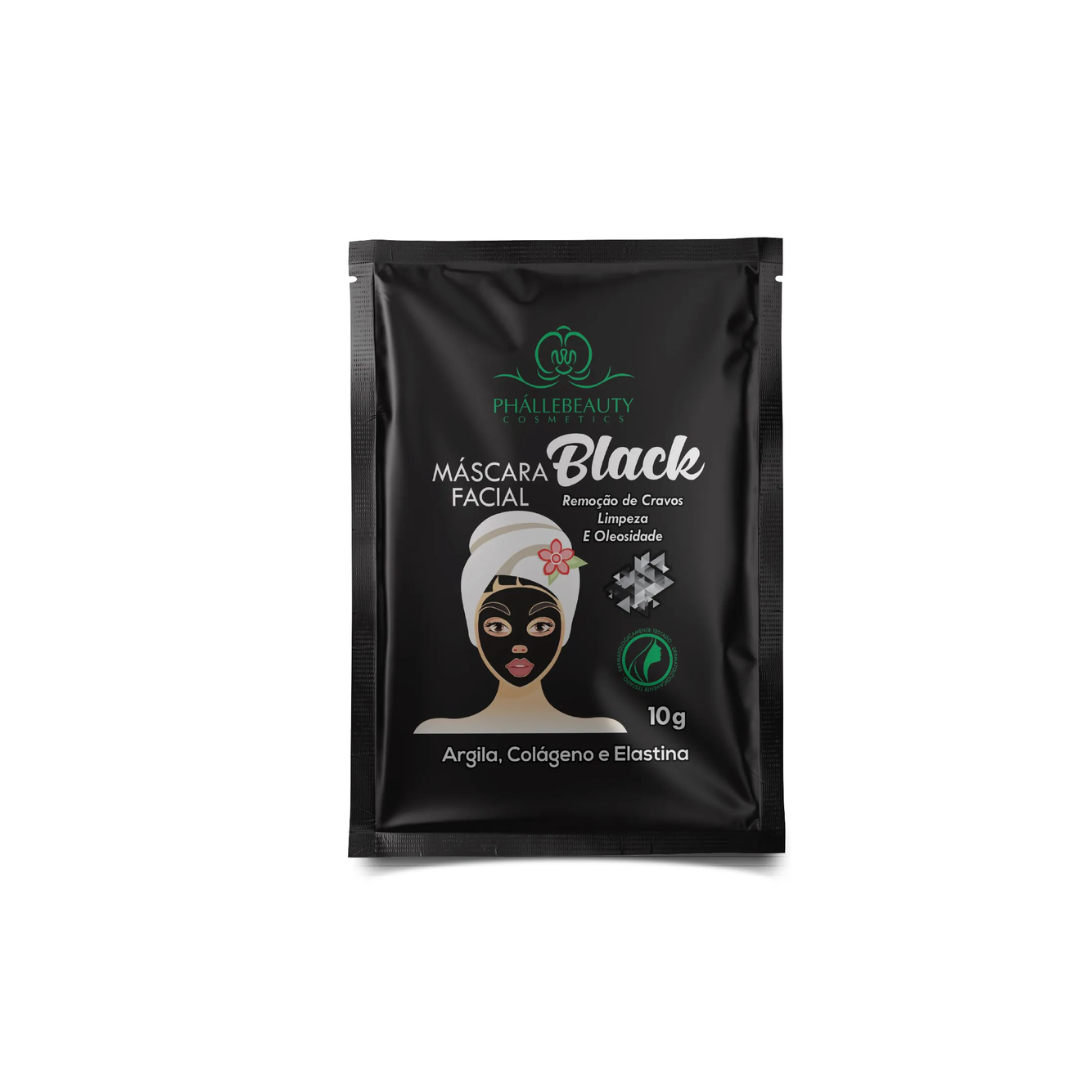 A Máscara Facial Peel Off Black Phállebeauty diminui a presença de cravos, acne e oleosidade da pele. Com ação rejuvenescedora e hidratante. Ideal para complementar a rotina de cuidados com a pele.